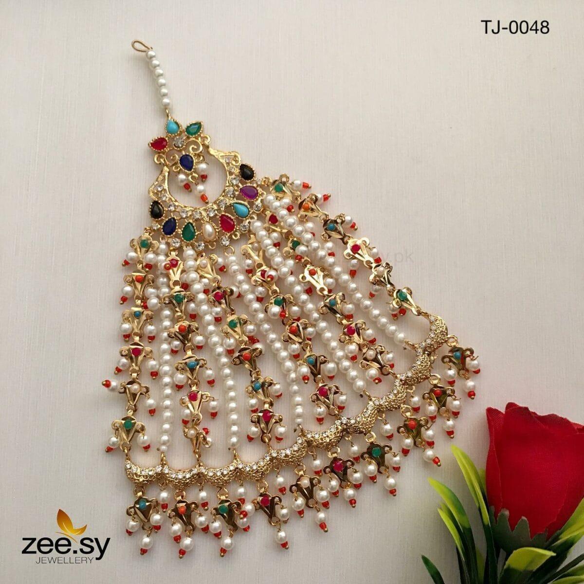 Peacock Jhumar-0048 Multi