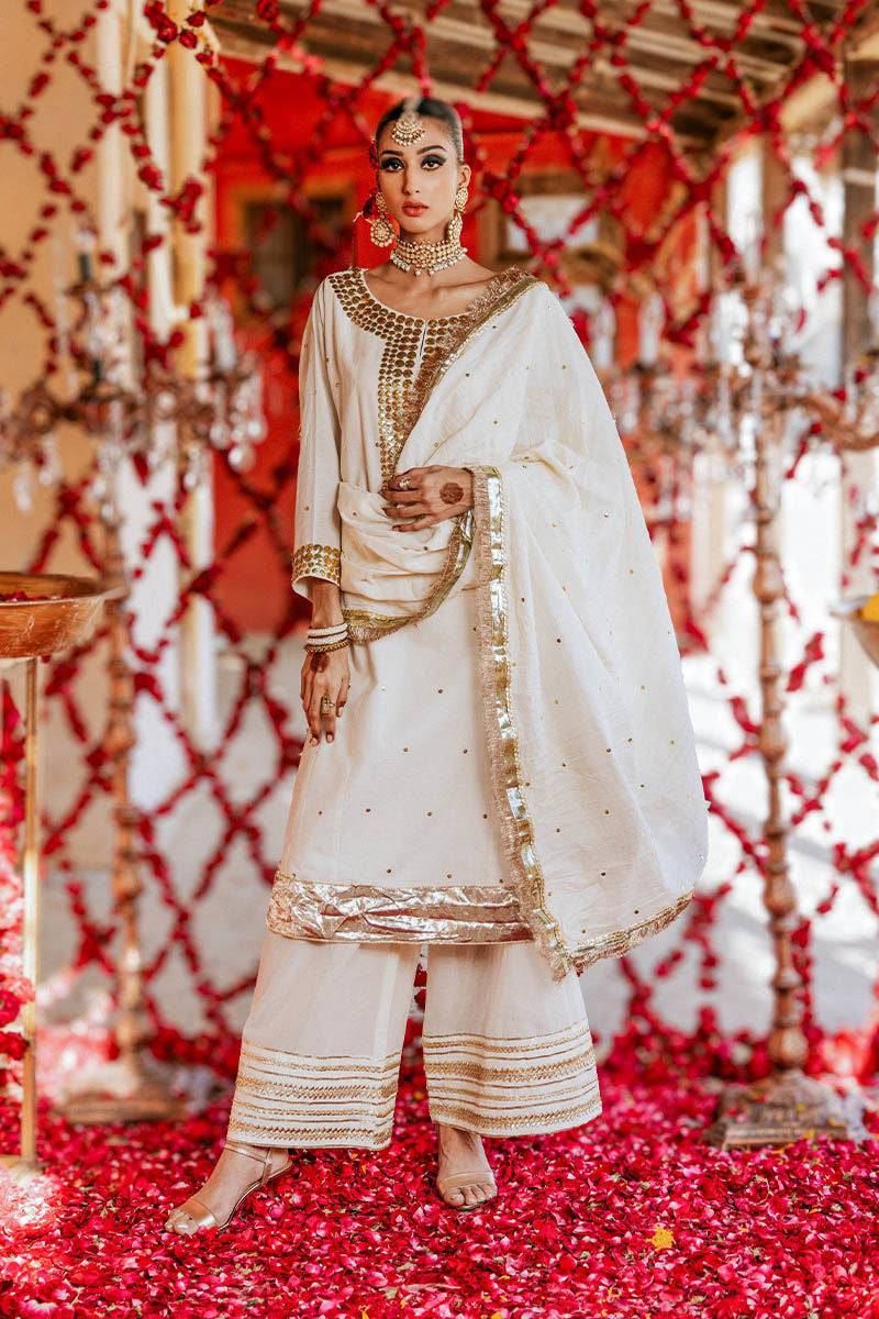 The Pink Tree Company | Gota Tikli | RANI HAAR - Pakistani Designer Dress - by The Pink Tree Company | Type: Formal - 100% Original at Saira Sultan