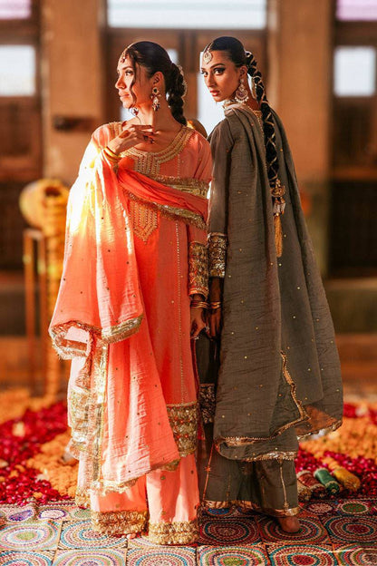 The Pink Tree Company | Gota Tikli | CHAMPA KALI - Pakistani Designer Dress - by The Pink Tree Company | Type: Formal - 100% Original at Saira Sultan