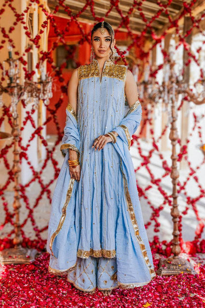 The Pink Tree Company | Gota Tikli | GULLU BAND - Pakistani Designer Dress - by The Pink Tree Company | Type: Formal - 100% Original at Saira Sultan