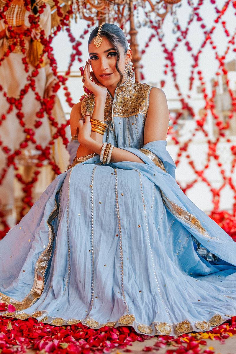 The Pink Tree Company | Gota Tikli | GULLU BAND - Pakistani Designer Dress - by The Pink Tree Company | Type: Formal - 100% Original at Saira Sultan
