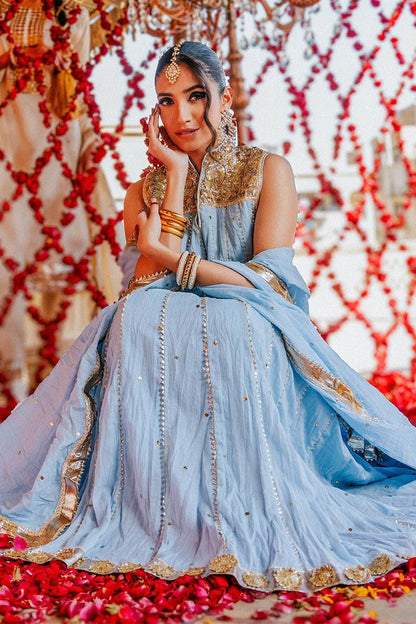 The Pink Tree Company | Gota Tikli | GULLU BAND - Pakistani Designer Dress - by The Pink Tree Company | Type: Formal - 100% Original at Saira Sultan