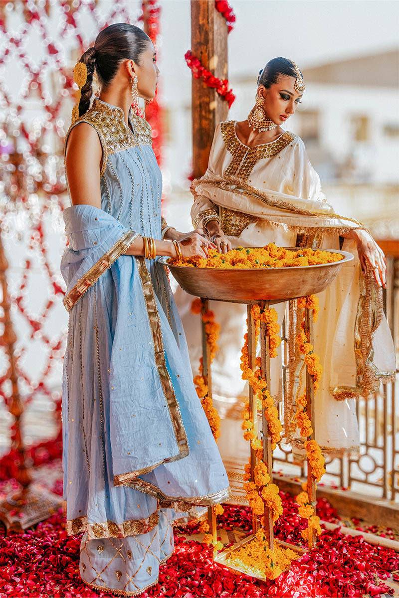 The Pink Tree Company | Gota Tikli | GULLU BAND - Pakistani Designer Dress - by The Pink Tree Company | Type: Formal - 100% Original at Saira Sultan