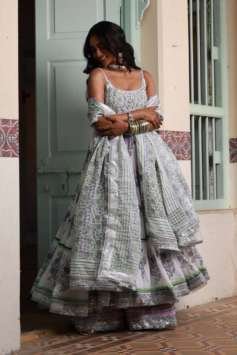 The Pink Tree Company | Spring ballet | VIOLET - Pakistani Designer Dress - by The Pink Tree Company | Type: Formal - 100% Original at Saira Sultan