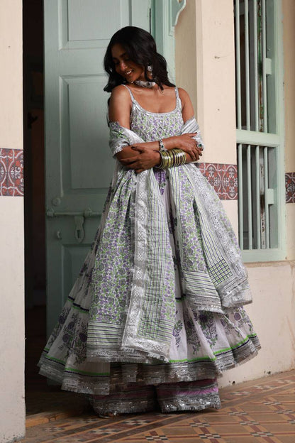 The Pink Tree Company | Spring ballet | VIOLET - Pakistani Designer Dress - by The Pink Tree Company | Type: Formal - 100% Original at Saira Sultan