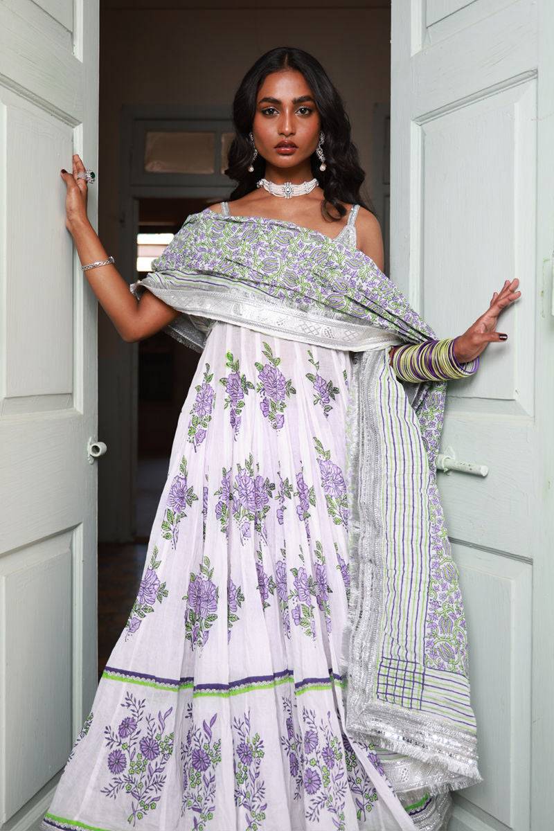 The Pink Tree Company | Spring ballet | VIOLET - Pakistani Designer Dress - by The Pink Tree Company | Type: Formal - 100% Original at Saira Sultan