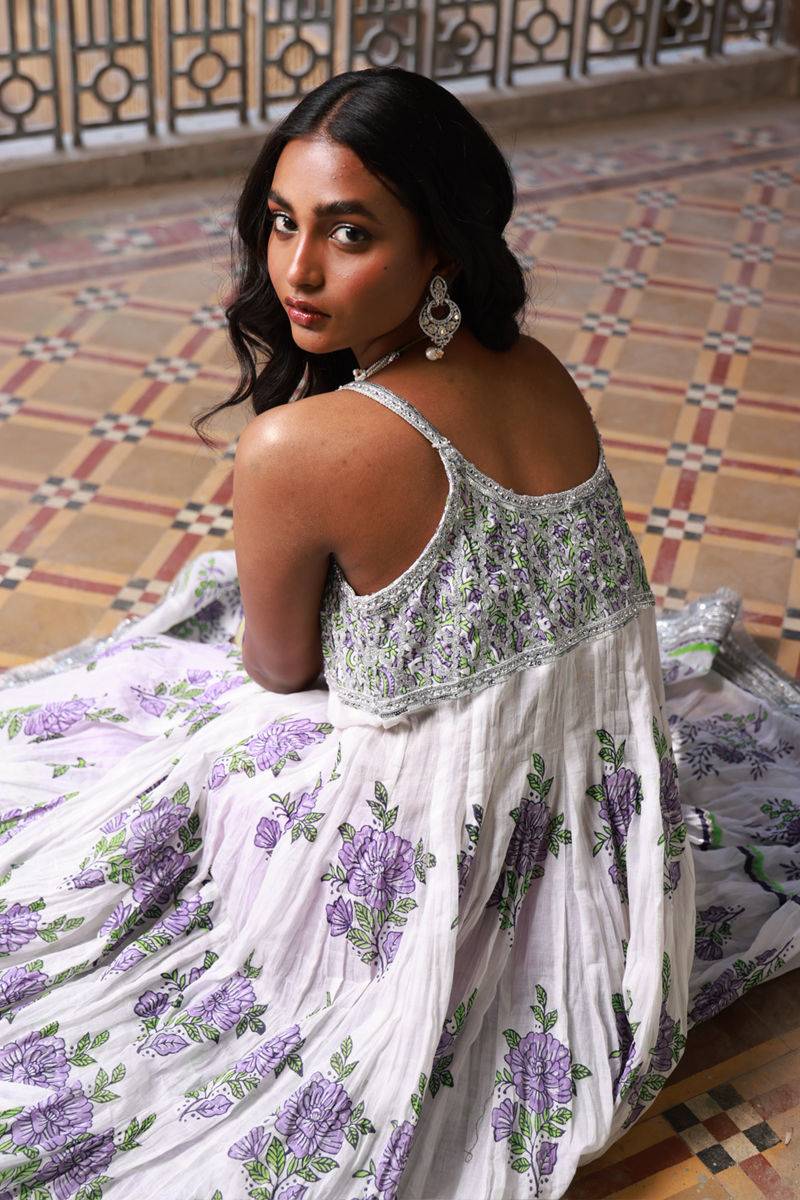 The Pink Tree Company | Spring ballet | VIOLET - Pakistani Designer Dress - by The Pink Tree Company | Type: Formal - 100% Original at Saira Sultan