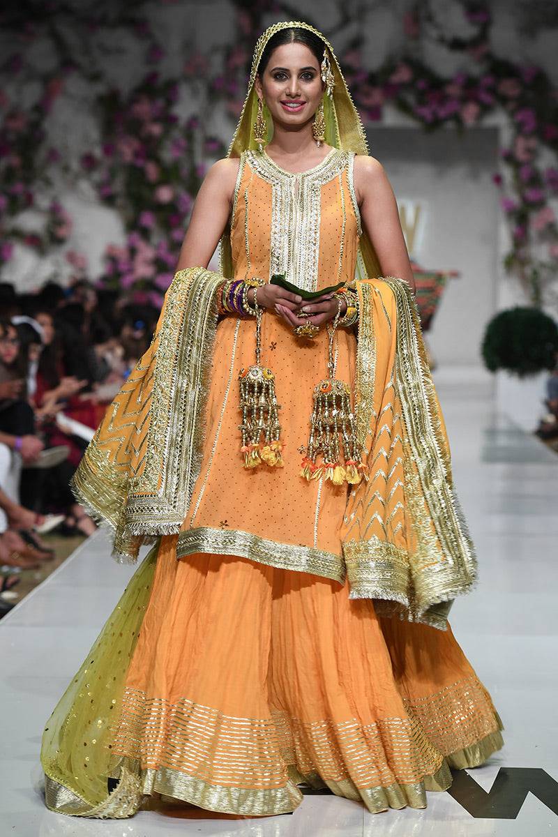 The Pink Tree Company | Wedding Wear | MAYUN KI DULHAN - Pakistani Designer Dress - by The Pink Tree Company | Type: Formal - 100% Original at Saira Sultan