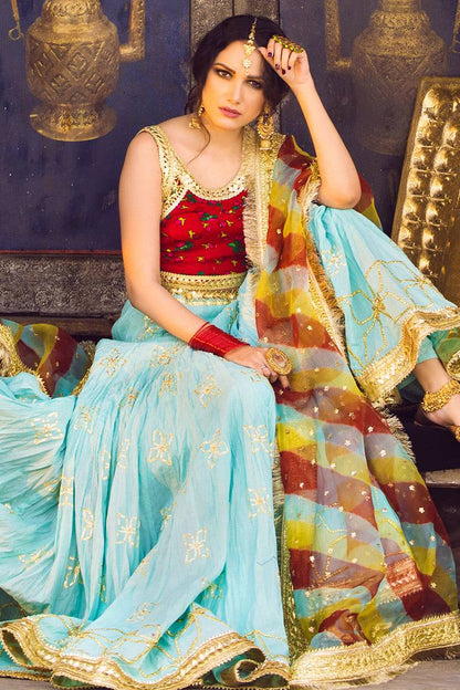 The Pink Tree Company | Wedding Wear | AARTI - Pakistani Designer Dress - by The Pink Tree Company | Type: Formal - 100% Original at Saira Sultan