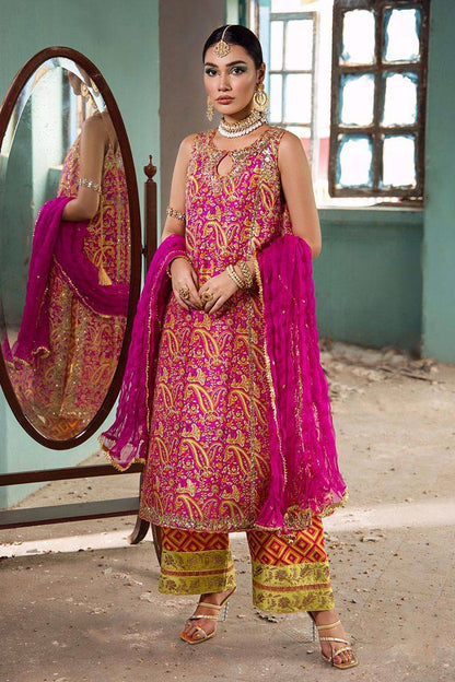 The Pink Tree Company | Wedding Wear | PERIDOT IN PINK - Pakistani Designer Dress - by The Pink Tree Company | Type: Formal - 100% Original at Saira Sultan