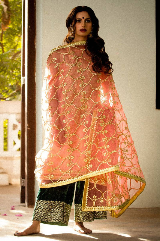 The Pink Tree Company | Wedding Wear | DAREECHA - Pakistani Designer Dress - by The Pink Tree Company | Type: Formal - 100% Original at Saira Sultan
