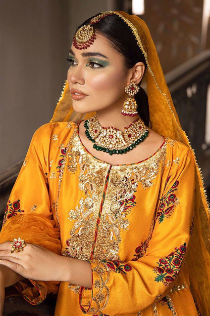 The Pink Tree Company | Wedding Wear | SAFFRON SYMPHONY - Pakistani Designer Dress - by The Pink Tree Company | Type: Formal - 100% Original at Saira Sultan