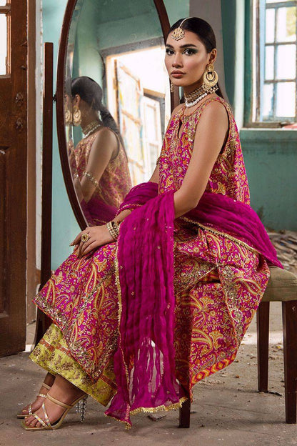 The Pink Tree Company | Wedding Wear | PERIDOT IN PINK - Pakistani Designer Dress - by The Pink Tree Company | Type: Formal - 100% Original at Saira Sultan