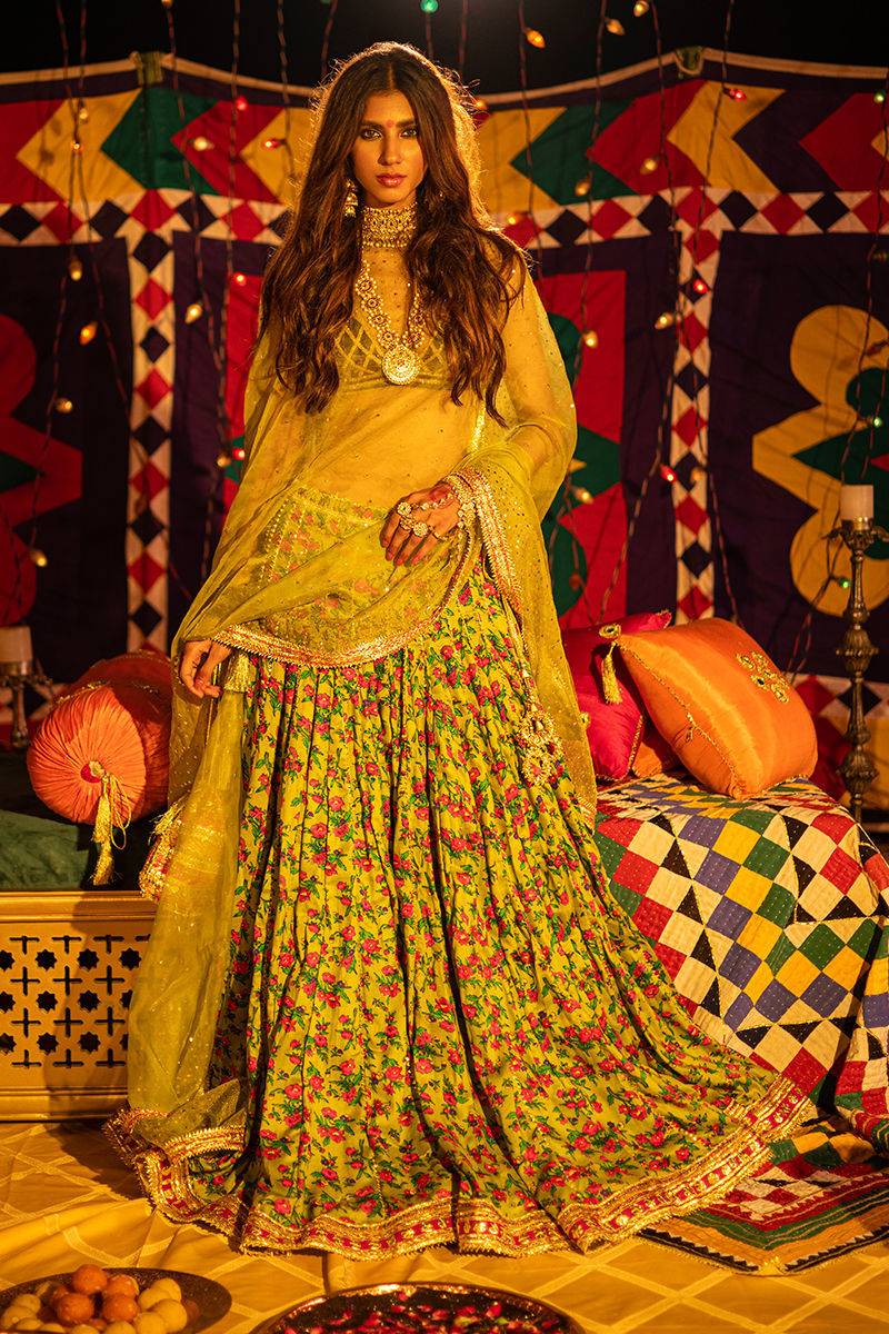 The Pink Tree Company | Wedding Wear | SUHAGPURA - Pakistani Designer Dress - by The Pink Tree Company | Type: Formal - 100% Original at Saira Sultan