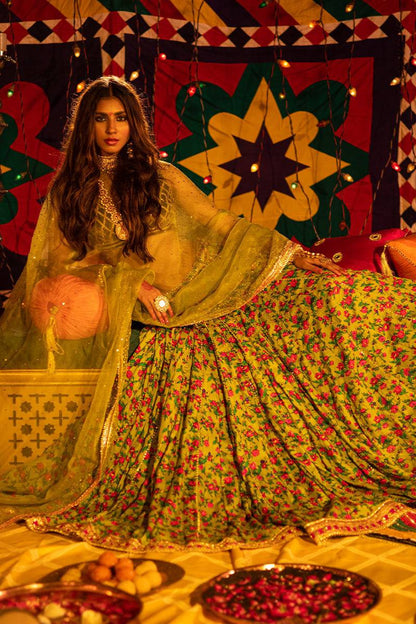 The Pink Tree Company | Wedding Wear | SUHAGPURA - Pakistani Designer Dress - by The Pink Tree Company | Type: Formal - 100% Original at Saira Sultan