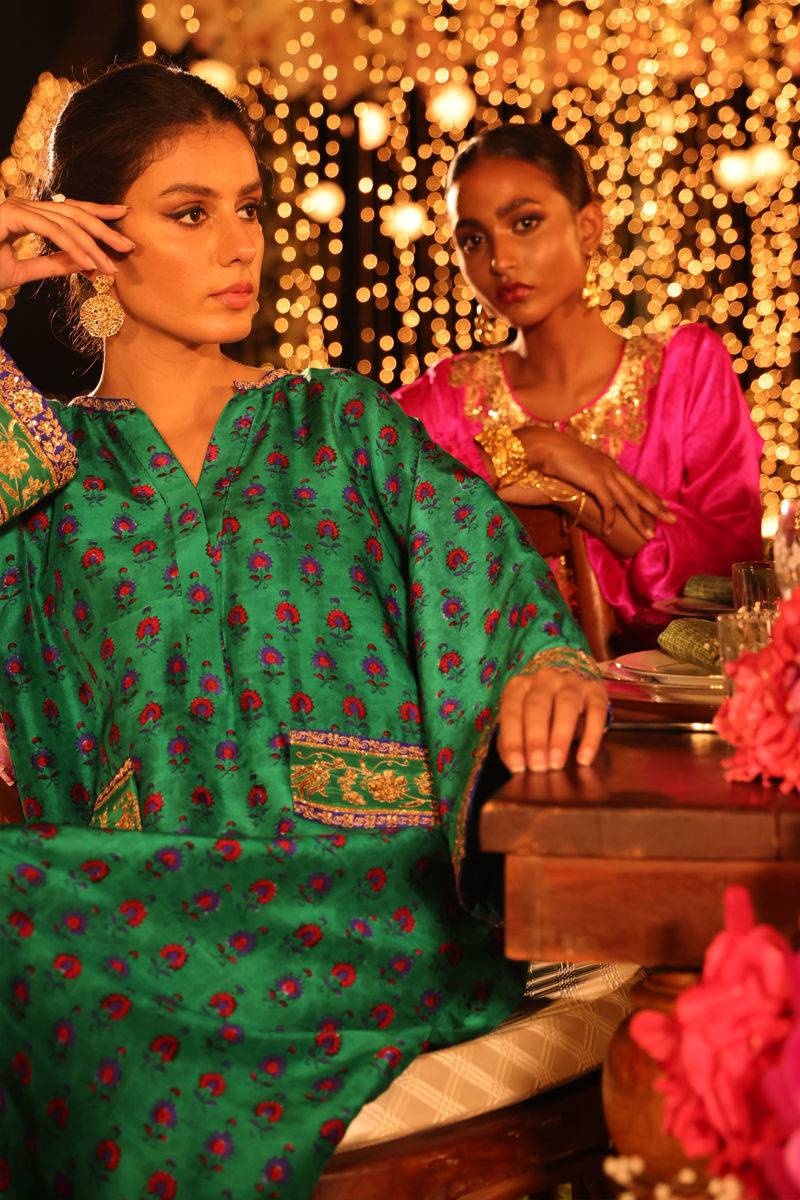 The Pink Tree Company | Wedding Wear | EMERALD - Pakistani Designer Dress - by The Pink Tree Company | Type: Formal - 100% Original at Saira Sultan