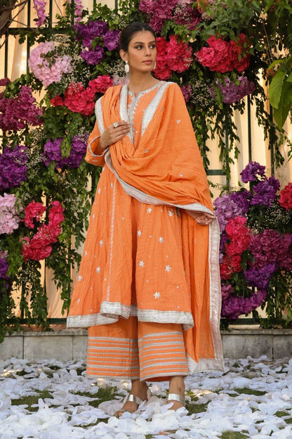 The Pink Tree Company | Wedding Wear | MORANGE - Pakistani Designer Dress - by The Pink Tree Company | Type: Formal - 100% Original at Saira Sultan