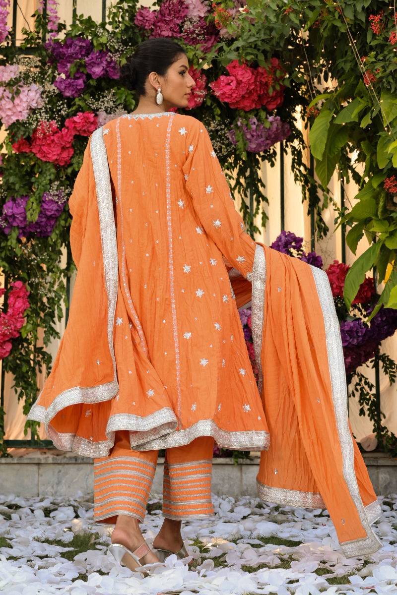 The Pink Tree Company | Wedding Wear | MORANGE - Pakistani Designer Dress - by The Pink Tree Company | Type: Formal - 100% Original at Saira Sultan