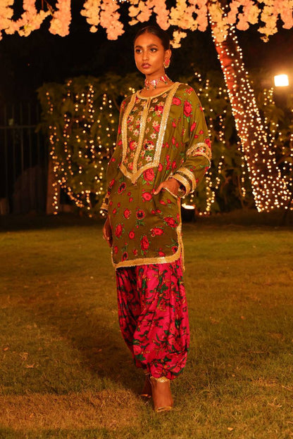 The Pink Tree Company | Wedding Wear | MAGENTA FLASH - Pakistani Designer Dress - by The Pink Tree Company | Type: Formal - 100% Original at Saira Sultan
