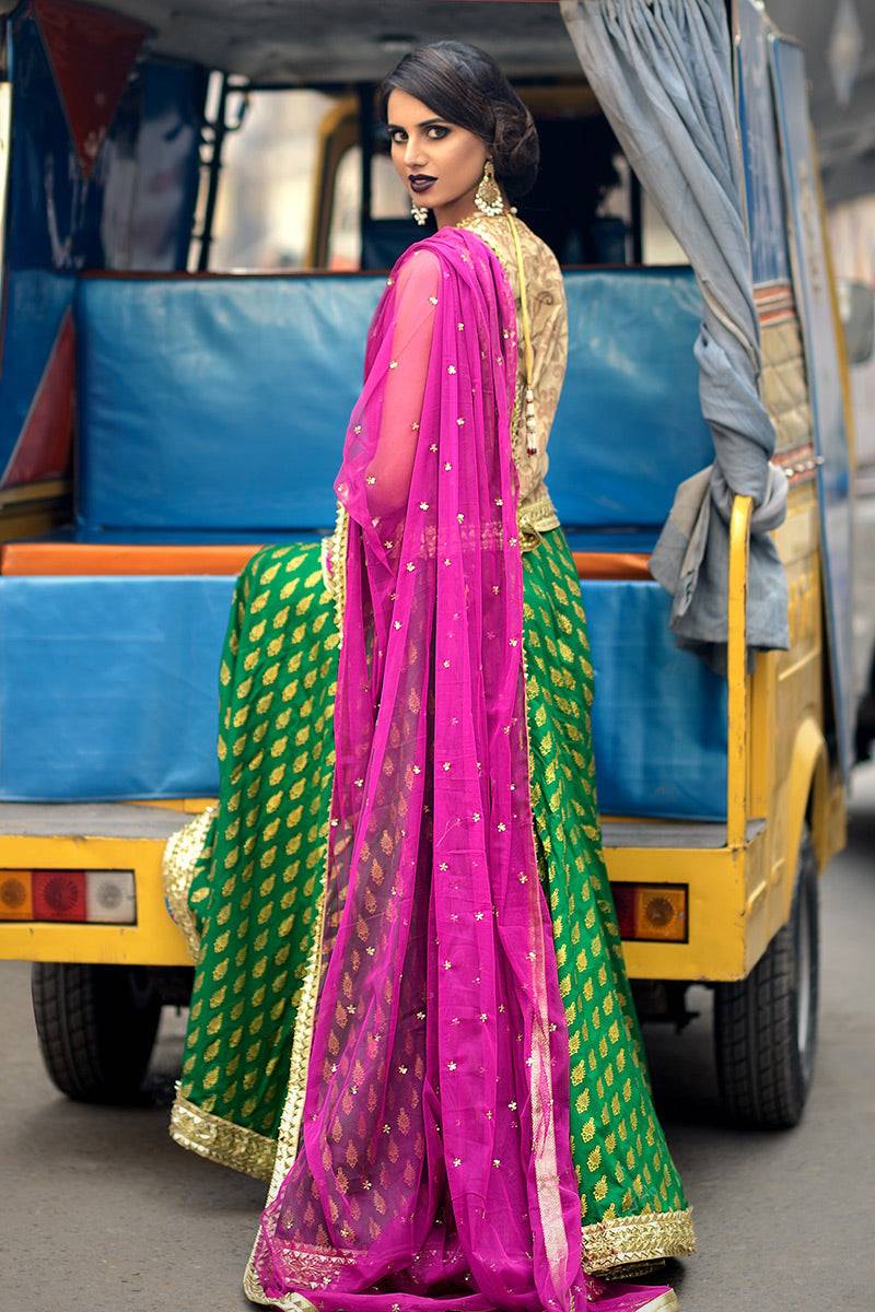 The Pink Tree Company | Wedding Wear | RAJASTHAN RIOT - Pakistani Designer Dress - by The Pink Tree Company | Type: Formal - 100% Original at Saira Sultan