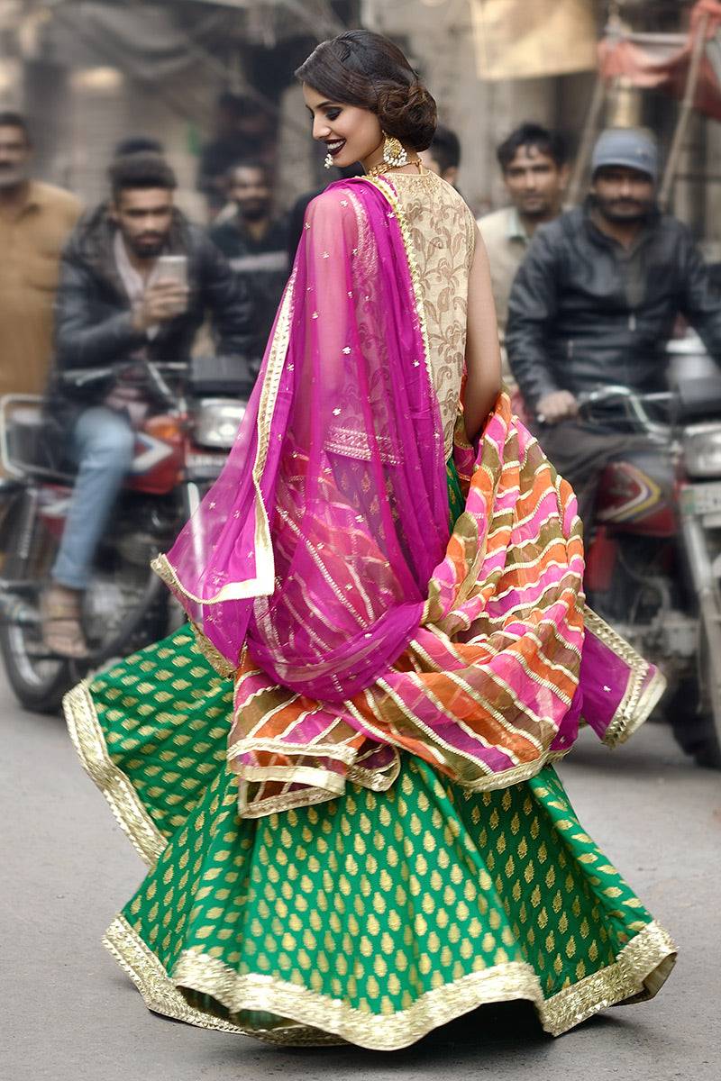The Pink Tree Company | Wedding Wear | RAJASTHAN RIOT - Pakistani Designer Dress - by The Pink Tree Company | Type: Formal - 100% Original at Saira Sultan