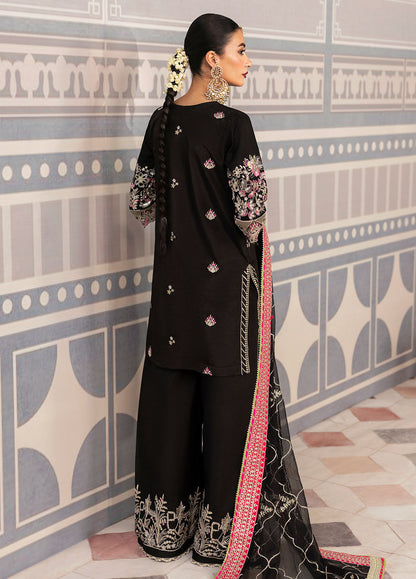 Sahane | There She Glows | TSG-01 Noir S Black Raw Silk