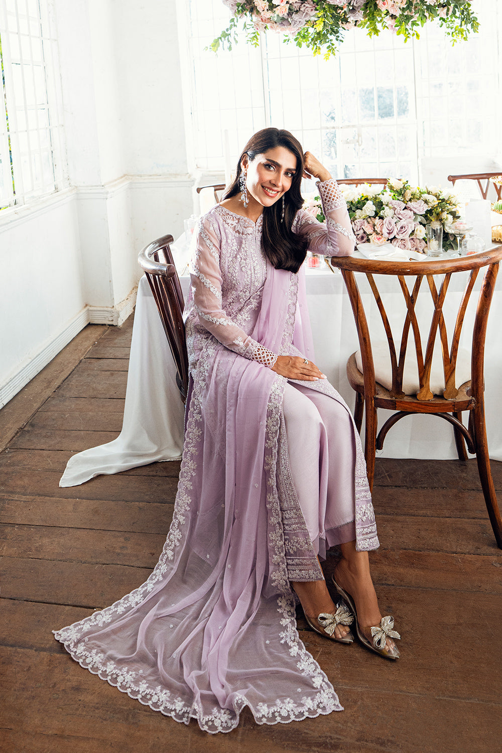 Azure | Luxe Formals | Twilight Lavender - Pakistani Designer Dress - by Azure - Type : Ladies Clothes - 100% Original at Saira Sultan