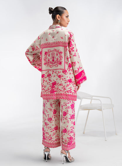 Zainab Chottani | Eid Pret 25 | Kira S Hot Pink Silk
