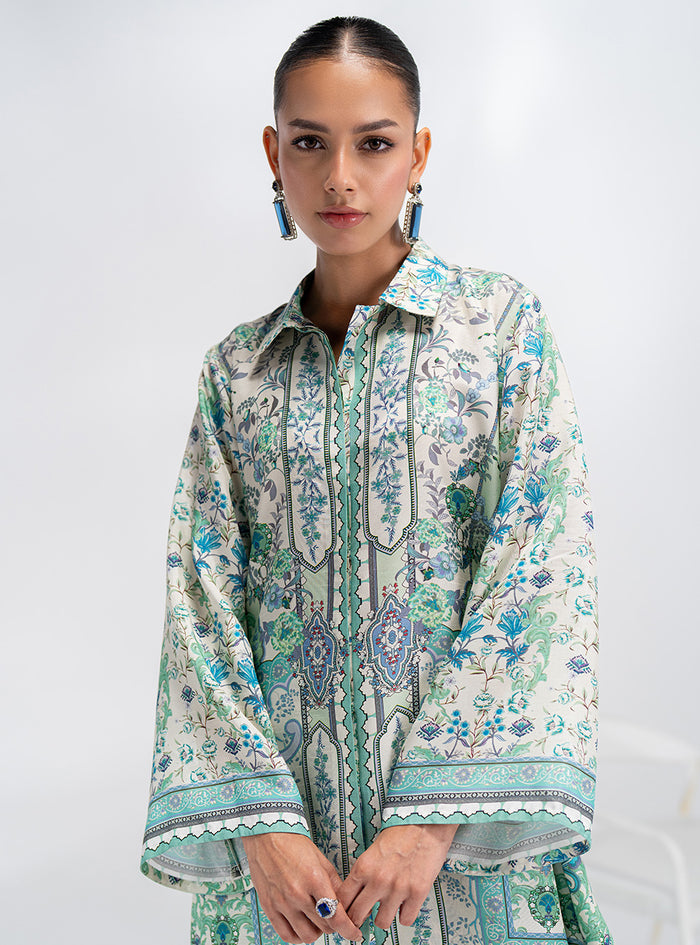 Zainab Chottani | Eid Pret 25 | Beryl M Mint Silk