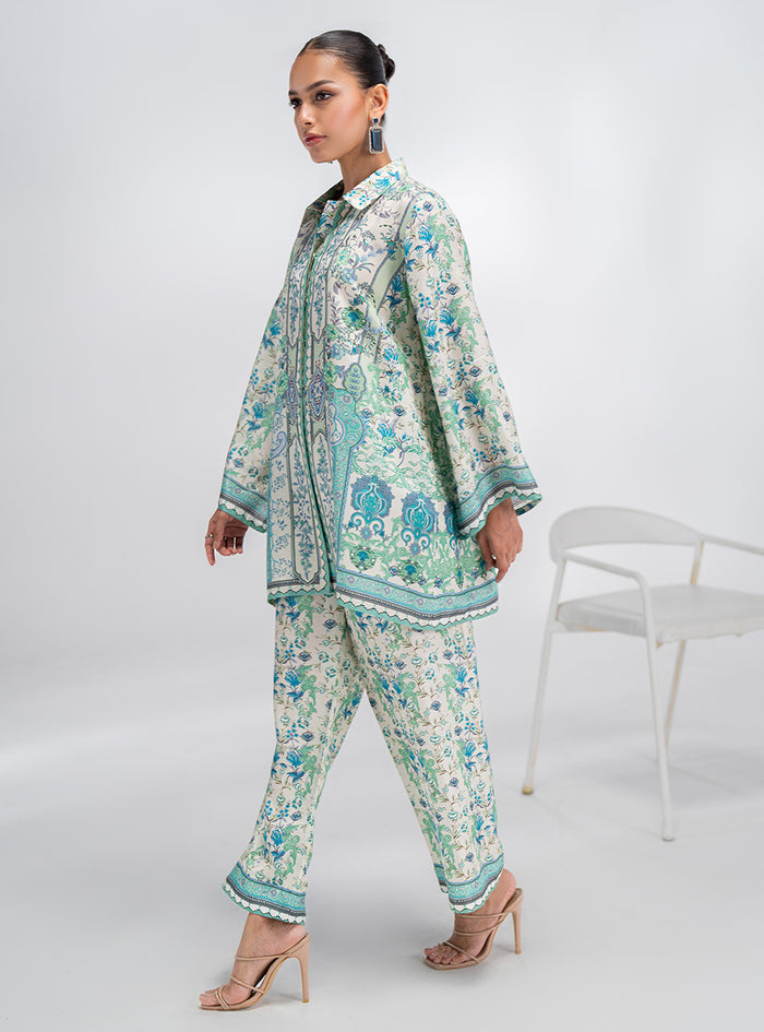 Zainab Chottani | Eid Pret 25 | Beryl L Mint Silk
