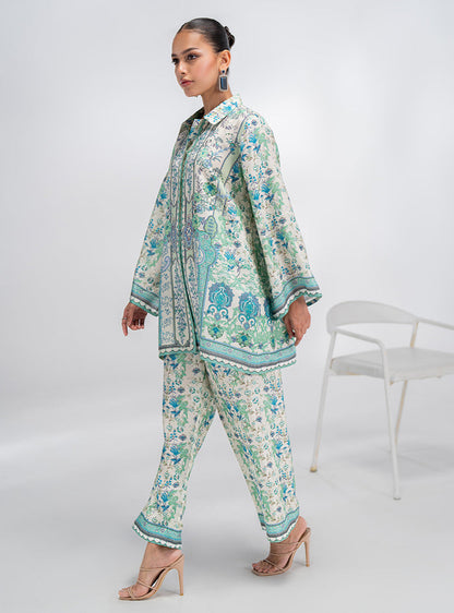 Zainab Chottani | Eid Pret 25 | Beryl L Mint Silk