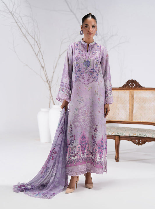 Zainab Chottani | Eid Pret 25 | Mirai XS Light Lavender Silk