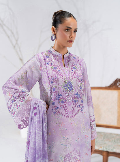 Zainab Chottani | Eid Pret 25 | Mirai XL Light Lavender Silk