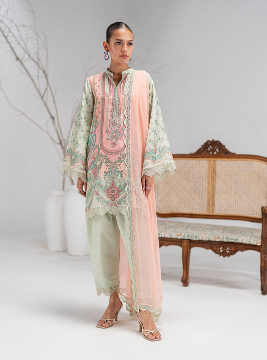 Zainab Chottani | Eid Pret 25 | Rina XS Mint Green Silk