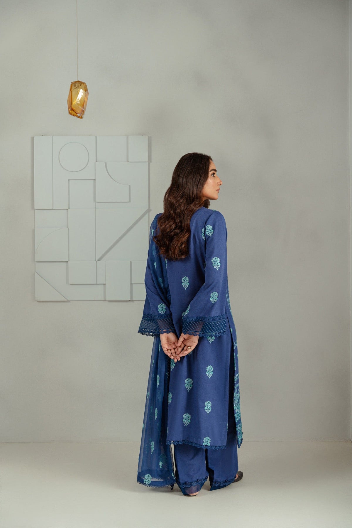 Taana Baana | Manzil Winter | S3391A S Navy Karandi