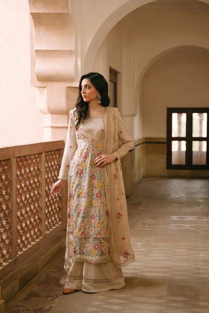 Taana Baana | Manzil Winter | M3407A XS Beige Karandi