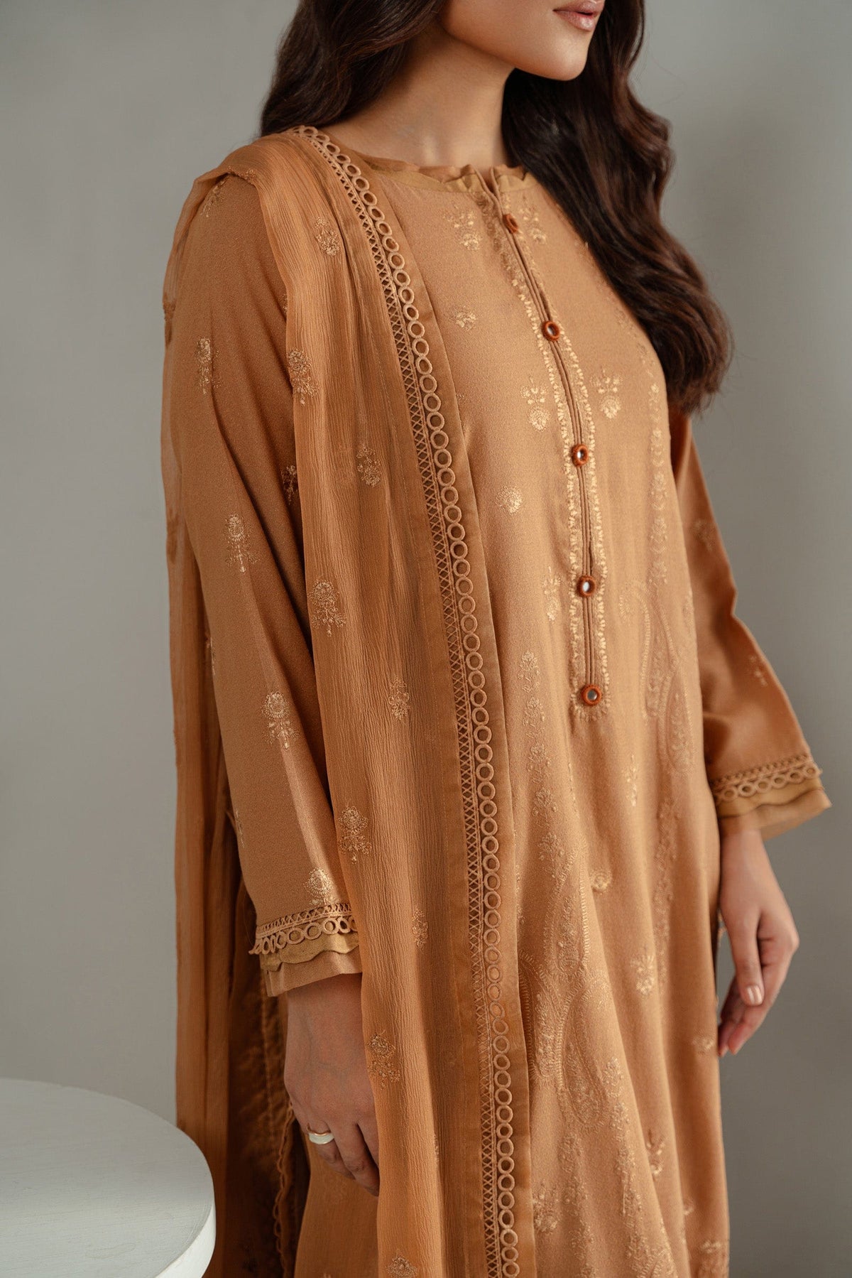 Taana Baana | Manzil Winter |S3390B M Golden Karandi