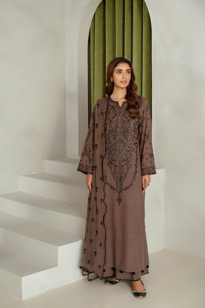 Taana Baana | Manzil Winter | S3393 XS Brownish Grey Karandi