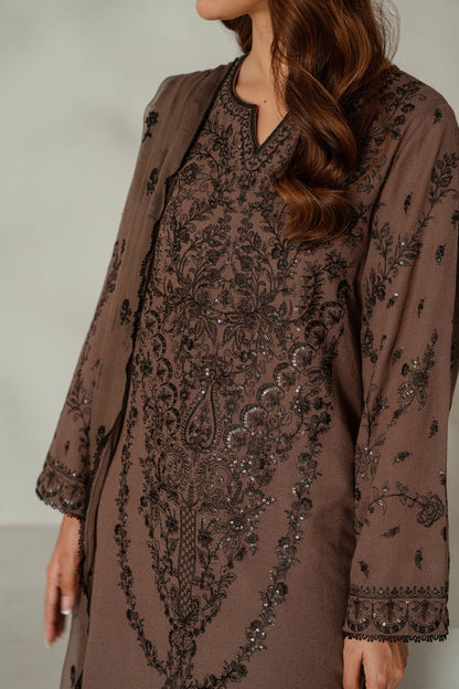 Taana Baana | Manzil Winter | S3393 L Brownish Grey Karandi