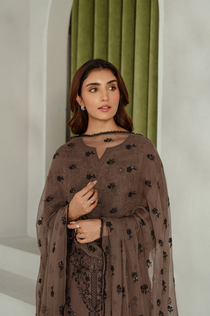 Taana Baana | Manzil Winter | S3393 M Brownish Grey Karandi