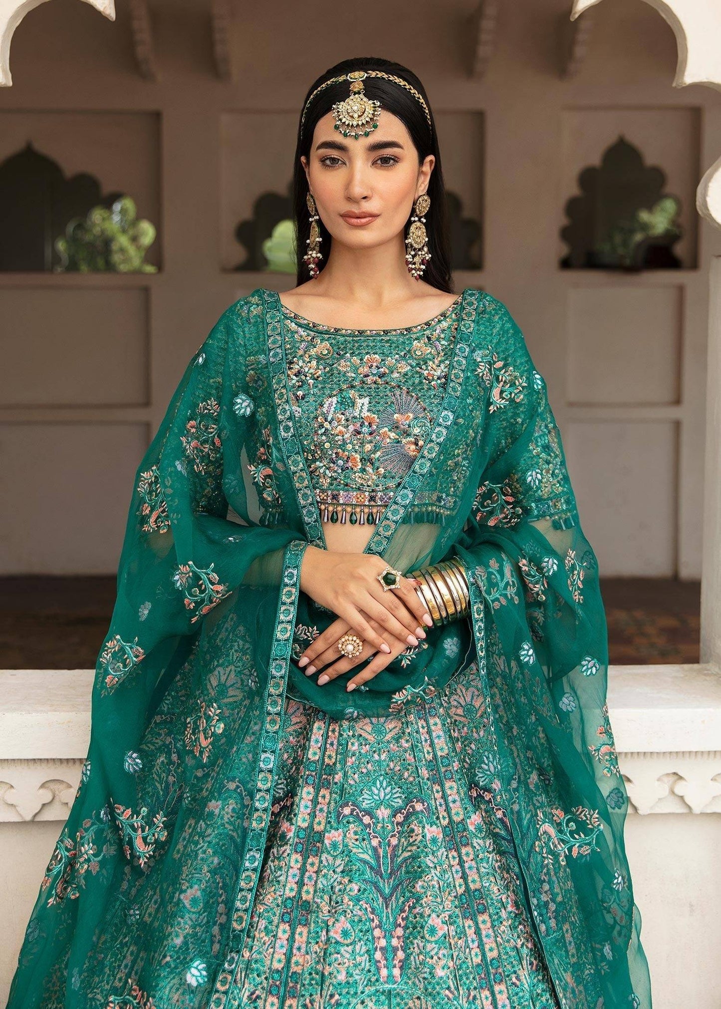 Waqas Shah | Taj Mahal | MEHAR BANO - Pakistani Designer Dress - by Waqas Shah | Type: Bridal - 100% Original at Saira Sultan