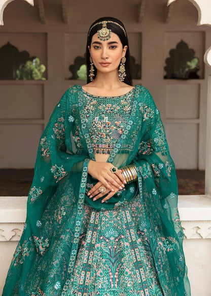 Waqas Shah | Taj Mahal | MEHAR BANO - Pakistani Designer Dress - by Waqas Shah | Type: Bridal - 100% Original at Saira Sultan