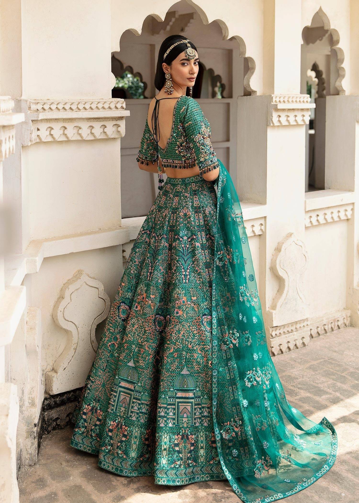 Waqas Shah | Taj Mahal | MEHAR BANO - Pakistani Designer Dress - by Waqas Shah | Type: Bridal - 100% Original at Saira Sultan