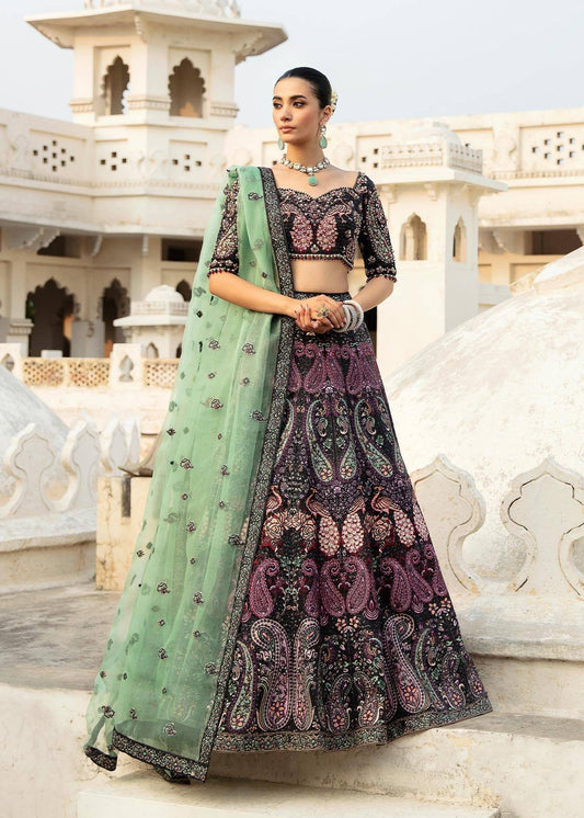 Waqas Shah | Taj Mahal | ZARQA BANO - Pakistani Designer Dress - by Waqas Shah | Type: Bridal - 100% Original at Saira Sultan