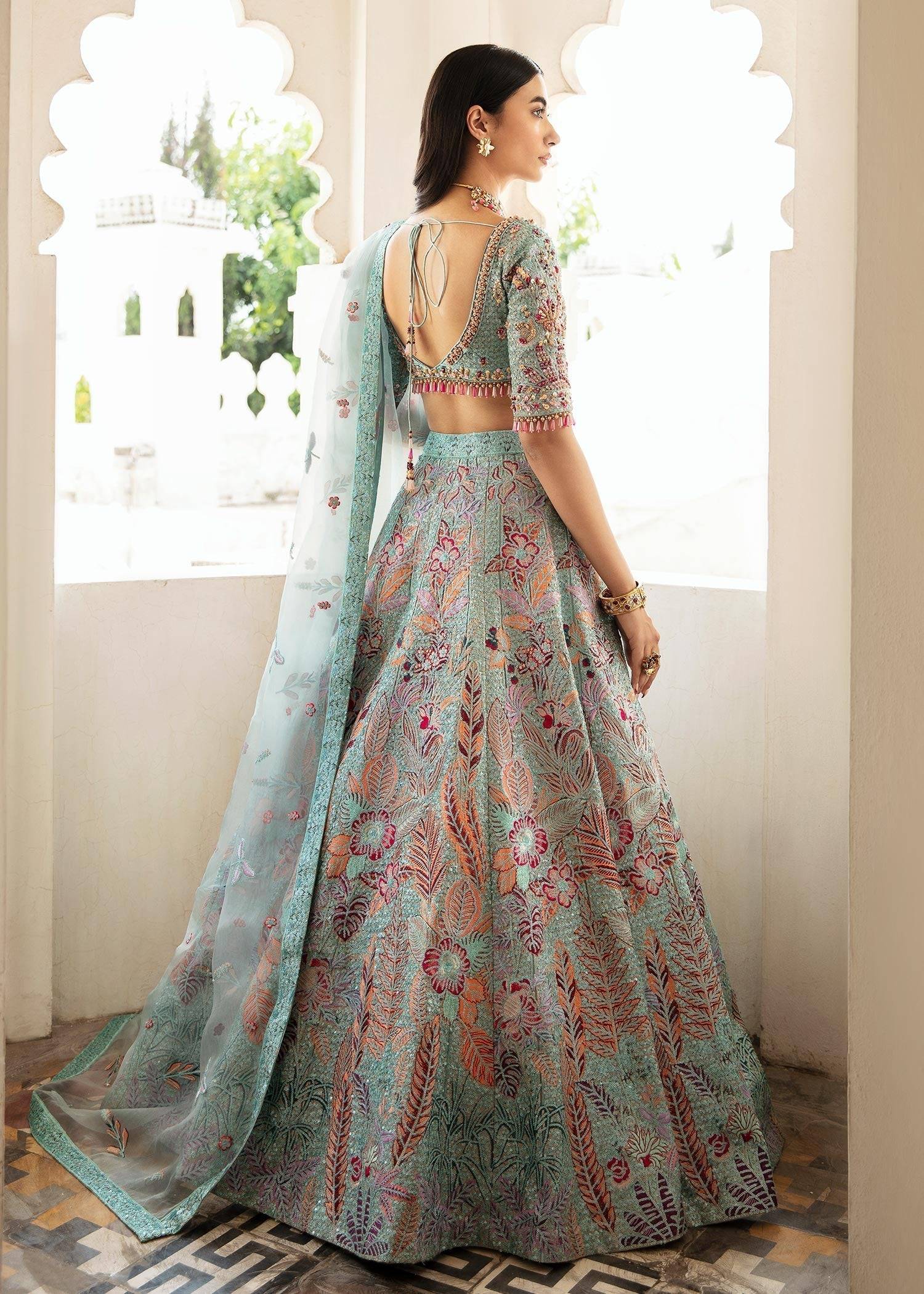 Waqas Shah | Taj Mahal | FIROZA BANO - Pakistani Designer Dress - by Waqas Shah | Type: Formal - 100% Original at Saira Sultan