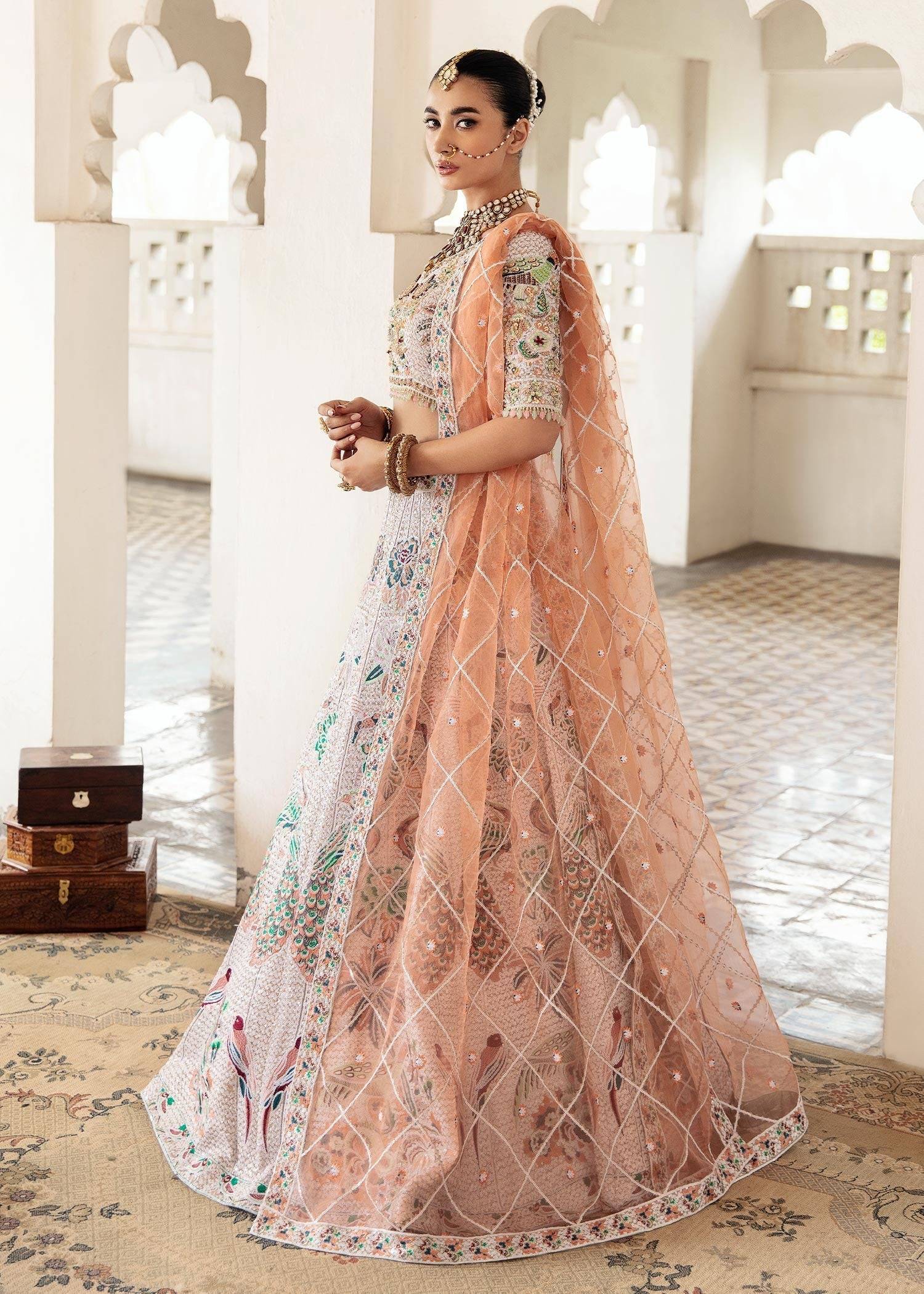 Waqas Shah | Taj Mahal | GUL BANO - Pakistani Designer Dress - by Waqas Shah | Type: Bridal - 100% Original at Saira Sultan