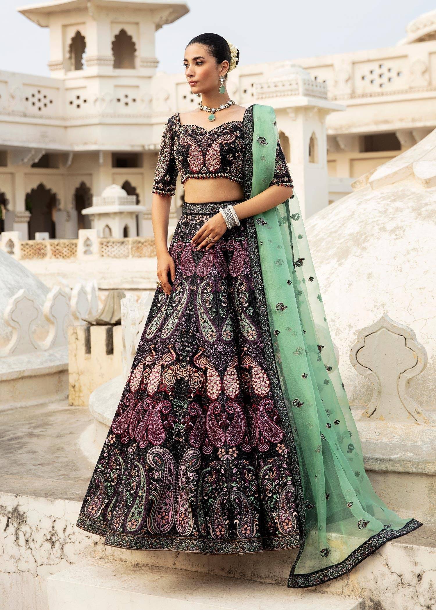 Waqas Shah | Taj Mahal | ZARQA BANO - Pakistani Designer Dress - by Waqas Shah | Type: Bridal - 100% Original at Saira Sultan