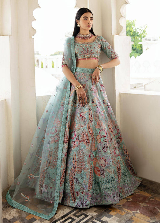 Waqas Shah | Taj Mahal | FIROZA BANO - Pakistani Designer Dress - by Waqas Shah | Type: Formal - 100% Original at Saira Sultan