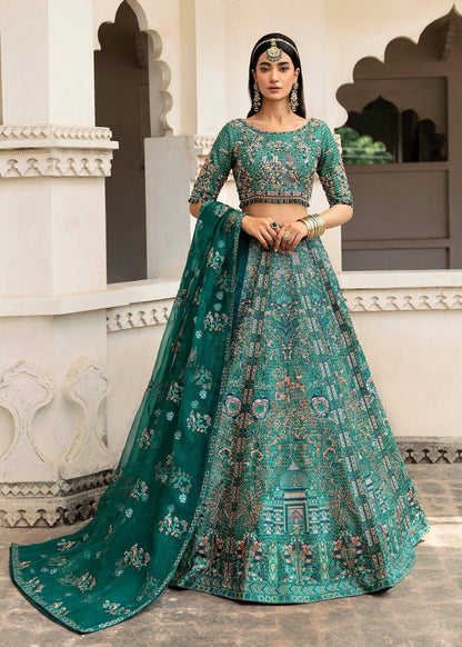Waqas Shah | Taj Mahal | MEHAR BANO - Pakistani Designer Dress - by Waqas Shah | Type: Bridal - 100% Original at Saira Sultan