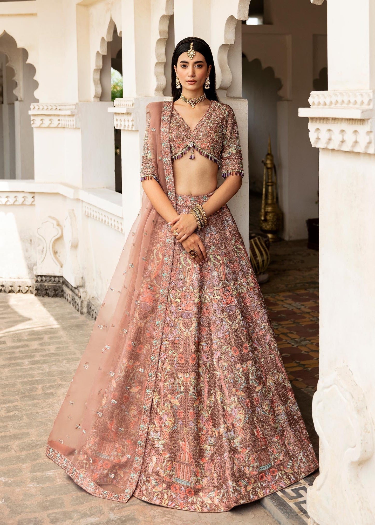Waqas Shah | Taj Mahal | NAZ BANO - Pakistani Designer Dress - by Waqas Shah | Type: Formal - 100% Original at Saira Sultan
